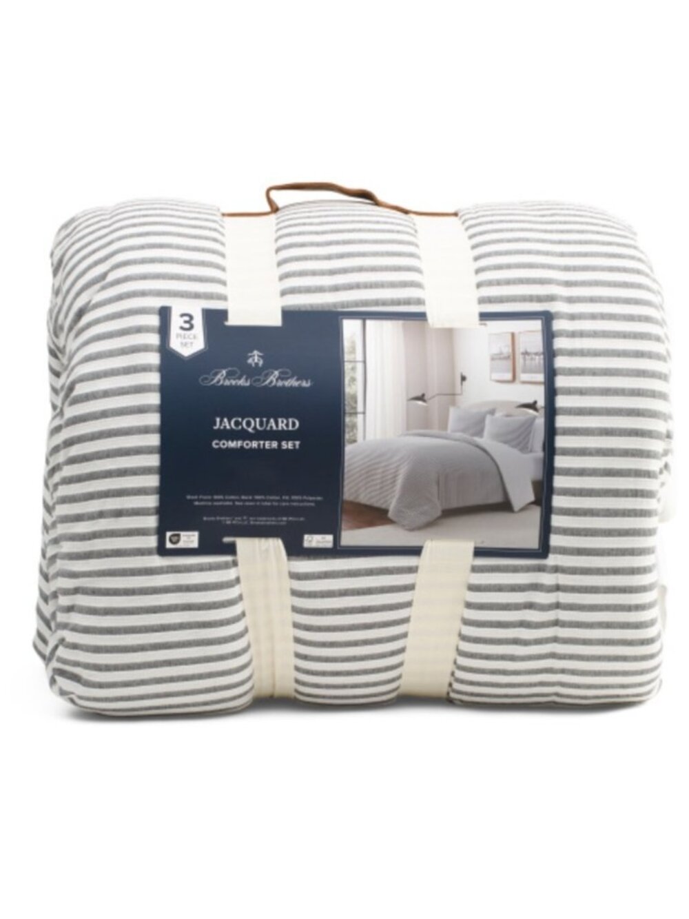 Brooks Brothers Striped Comforter Set